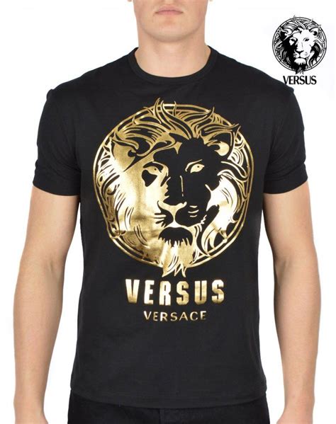 versace lion t shirt|versace logo explained.